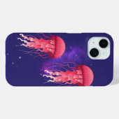 Coques Case-Mate iPhone Méduse rose (Verso (horizontal))