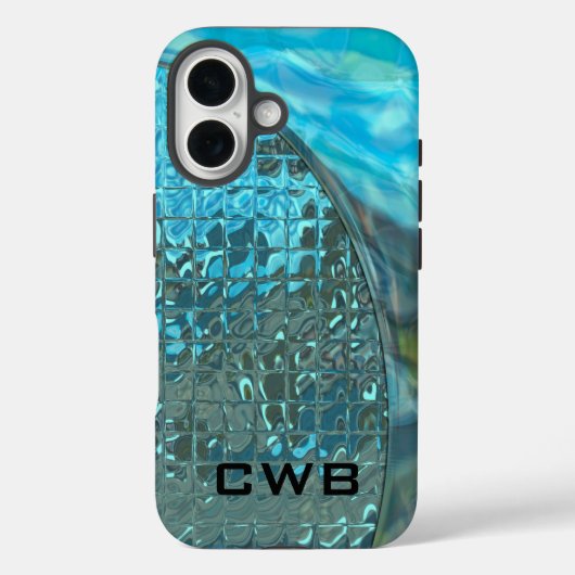 Coques Case-Mate iPhone Megastyle Diva Monogramme (Verso)