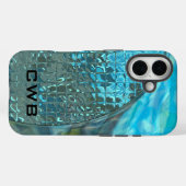 Coques Case-Mate iPhone Megastyle Diva Monogramme (Verso (horizontal))