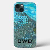 Coques Case-Mate iPhone Megastyle Diva Monogramme (Verso)