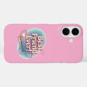 Coques Case-Mate iPhone Meilleur ami jamais, conception de texte approuvée (Verso (horizontal))