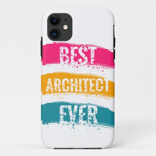 Coques Case-Mate iPhone Meilleur architecte jamais (Dos)