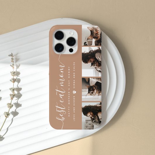 Coques Case-Mate iPhone Meilleur Chat Maman : Custom Mother's Day Photo de