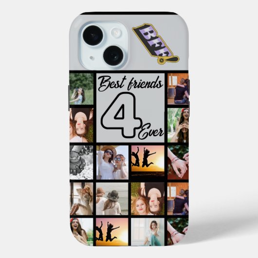 Coques Case-Mate iPhone Meilleur Collage d'amis pour toujours | Iphone per (Verso)