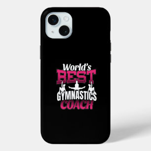 Coque iPhone 15 Mini Meilleur entraîneur de gymnastique féminine au mon