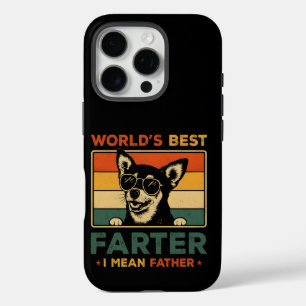 Coques iPhone 16 Pro Meilleur Farter du monde Je veux dire Père Funny P
