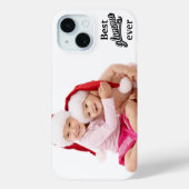 Coques Case-Mate iPhone Meilleur Glamma jamais photo horizontale noir/blan (Verso)