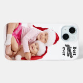 Coques Case-Mate iPhone Meilleur Glamma Jamais photo noir/blanc sur blanc (Verso (horizontal))