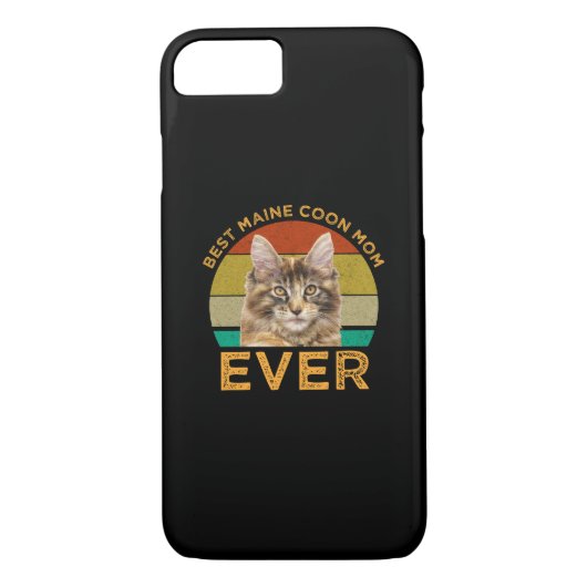 Coques Case-Mate iPhone Meilleur Maine Coon Maman (Dos)