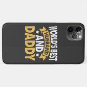 Coques Case-Mate iPhone meilleur mari et papa du monde (Dos (Horizontal))