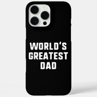 Coques iPhone 16 Pro Max Meilleur Papa du Monde Drôle de Famille