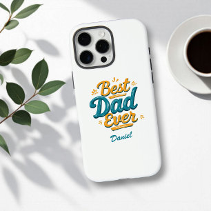 Coques iPhone 16 Pro Max Meilleur papa jamais   Fête des pères personnalisé