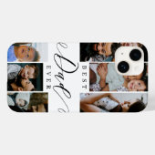Coques Case-Mate iPhone Meilleur papa Jamais Script Fête des pères 6 Photo (Verso (horizontal))