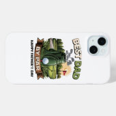 Coques Case-Mate iPhone Meilleur Papa Par Golf Papa Drôle (Verso (horizontal))