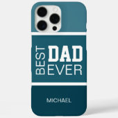 Coques Case-Mate iPhone Meilleur papa personnalisé (Verso)