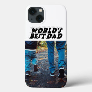 Case-Mate iPhone Case Meilleur Papa photo texte noir 3d