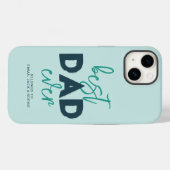 Coques Case-Mate iPhone Meilleur Père Appartient Jamais Aux Enfants Noms P (Verso (horizontal))