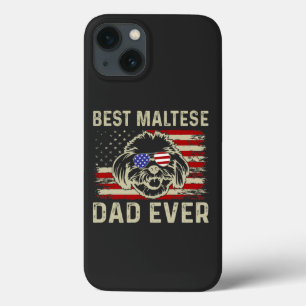 Case-Mate iPhone Case Meilleur Père Maltais Jamais : Chien Maltais Patri