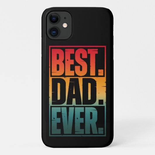 COQUES Case-Mate iPhone MEILLEUR PÈRE TYPOGRAPHIE (Dos)