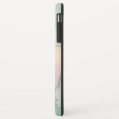 Coques Case-Mate iPhone Meilleure aquarelle Abstraite jamais Turquoise pou (Dos/Gauche)