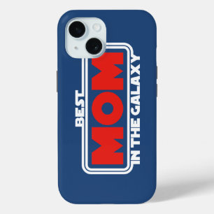 Coque Pour iPhone 15 Meilleure maman dans la Galaxie