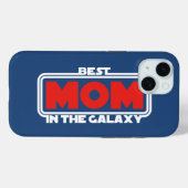 Coques Case-Mate iPhone Meilleure maman dans la Galaxie (Verso (horizontal))