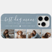 Coques Case-Mate iPhone Meilleure maman de chien : photo de chien personna (Verso (horizontal))