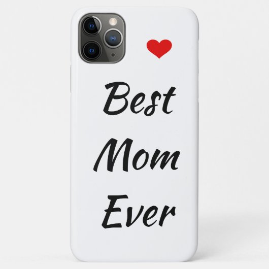Coques Case-Mate iPhone Meilleure Maman Ever (Dos)
