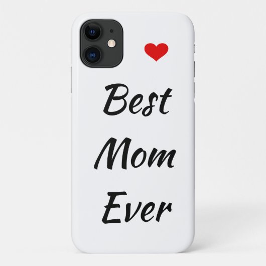 Coques Case-Mate iPhone Meilleure Maman Ever (Dos)