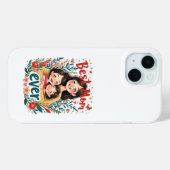 Coques Case-Mate iPhone Meilleure maman jamais (Verso (horizontal))
