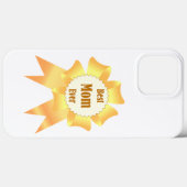 Coques Case-Mate iPhone Meilleure maman jamais Golden Lauréat du prix ruba (Verso (horizontal))