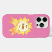 Coques Case-Mate iPhone Meilleure maman jamais Golden Lauréat du prix ruba (Verso (horizontal))