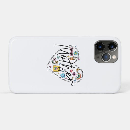 Coques Case-Mate iPhone Meilleure mère jamais (Dos (Horizontal))