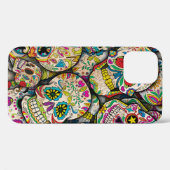 Coques Case-Mate iPhone Meilleure vente Motif crâne sucre (Verso (horizontal))