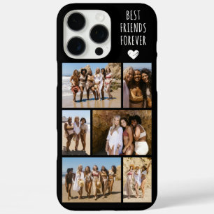 Coques iPhone 16 Pro Max Meilleures Amies Pour Toujours 6 Photo Noir