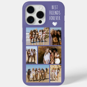 Coque iPhone 15 Pro Max Meilleures Amies Pour Toujours 6 Photo Violet