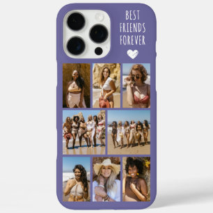 Coques iPhone 16 Pro Max Meilleures Amies Pour Toujours 8 Photo Violet