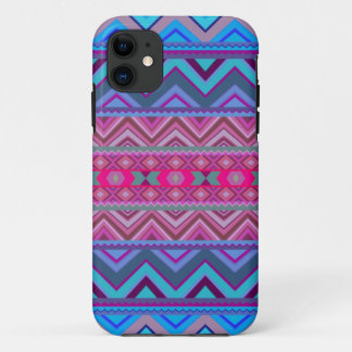 Coque iPhone 11 Mélange #128 - Design Aztec