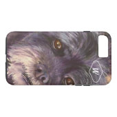 COQUES Case-Mate iPhone MÉLANGE COCK-A-POO NOIR CUTIE (Dos (Horizontal))