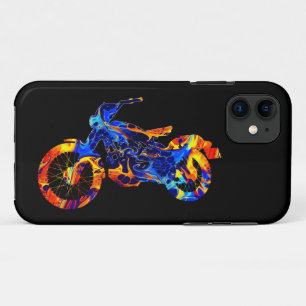 Case-Mate iPhone CASE MÉLANGE DE PEINTURE NEON COLORÉE POUR MOTOCYCLETTE