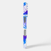 Coques Case-Mate iPhone Mélange rayé hawaïen de Makua Monstera (Verso / Droite)