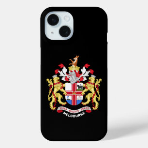 Coque Pour iPhone 15 Melbourne, Australie - blason