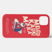 Coques Case-Mate iPhone Mele Kalikimaka - Funny Noël hawaïen à Père Noël (Verso (horizontal))