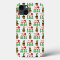 Mele Kalikimaka Hawaiian Pineappy Joyeux Noël