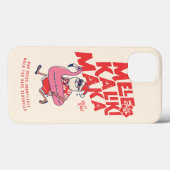 Coques Case-Mate iPhone Mele Kalikimaka Père Noël Flamant rose Getaways de (Verso (horizontal))