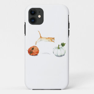Coque iPhone 11 Melting Between Pumkins