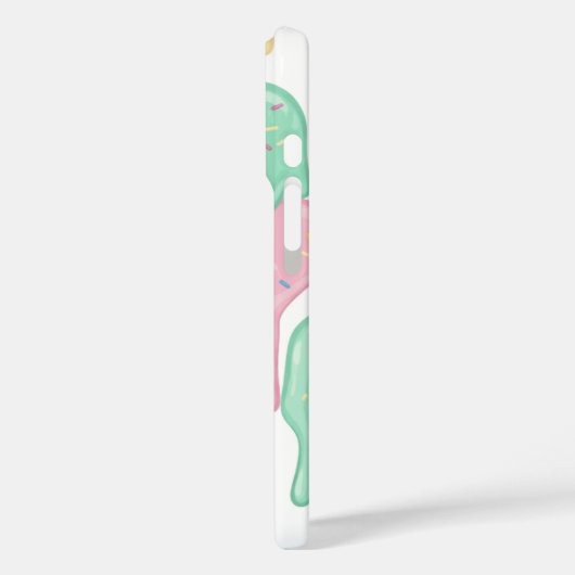 Coques Case-Mate iPhone Melting Ice Cream and Sprinkles Pattern (Verso / Gauche)