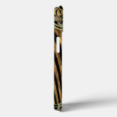 Coques Case-Mate iPhone Meltizgaurd Protection Monogramme baroque (Verso / Droite)