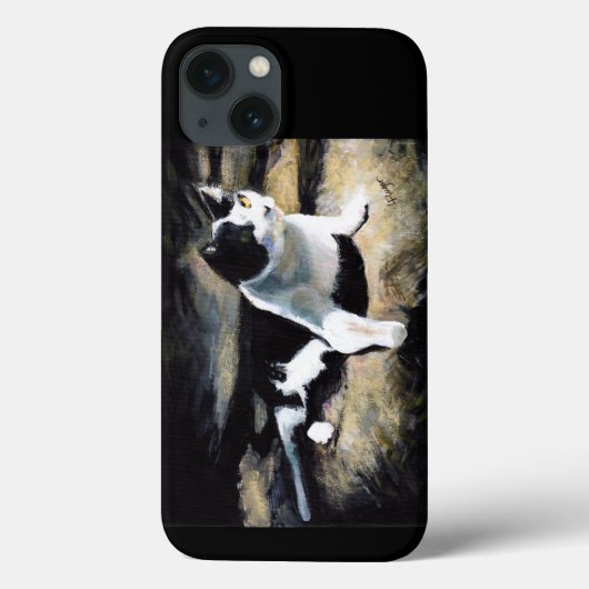 Coques Case-Mate iPhone Melvin the Cat Fine Art (Verso)