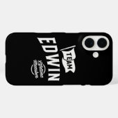 Coques Case-Mate iPhone Membre à vie de l'équipe Edwin (Verso (horizontal))